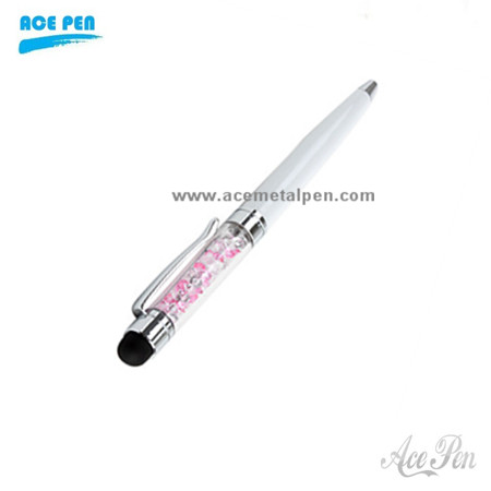 new Bling bling Crystal Ball pen with touch screen stylus