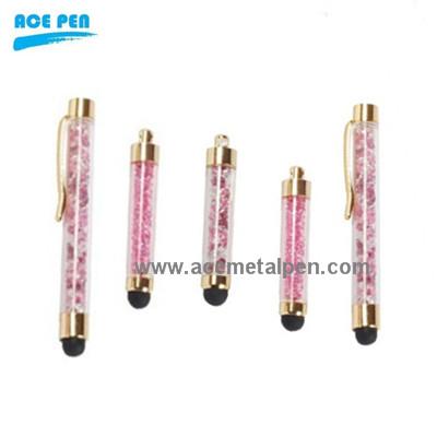 Fashional stylus pen with crystal