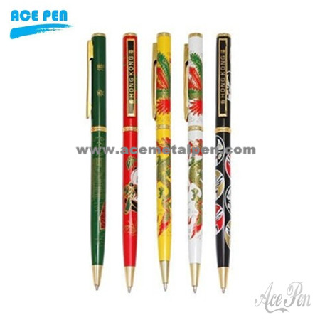 Slim Metal Ball Pen For Business Promotion