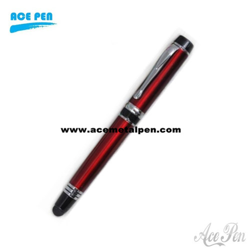 High Quality Roller Ball Pen with Touch Stylus