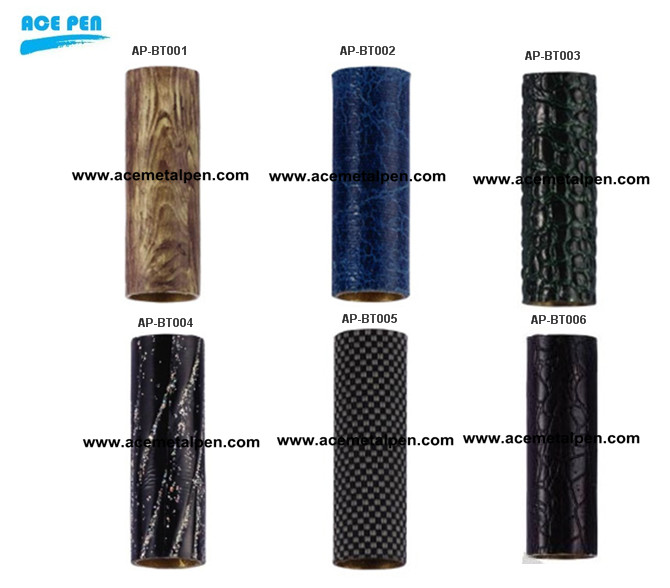 High Quality PU leather covered Pen Tubes