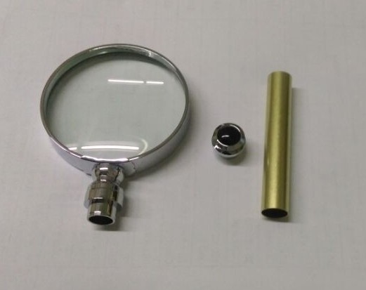 Magnifer Glass Kit IN Chrome or 24kt Gold